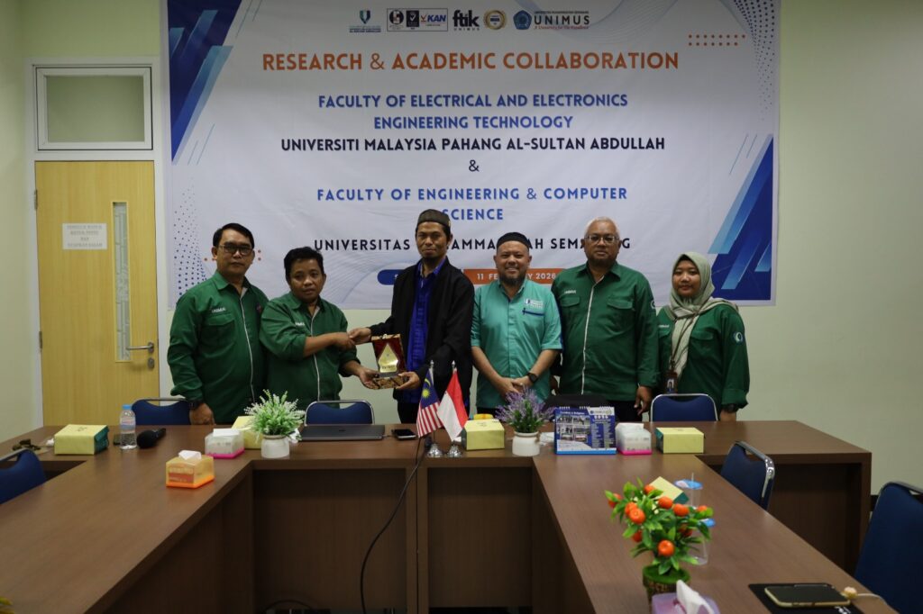 FTIK UNIMUS Welcomes UMPSA Delegation, Strengthening Research and Academic Collaboration in Electrical Engineering and Science