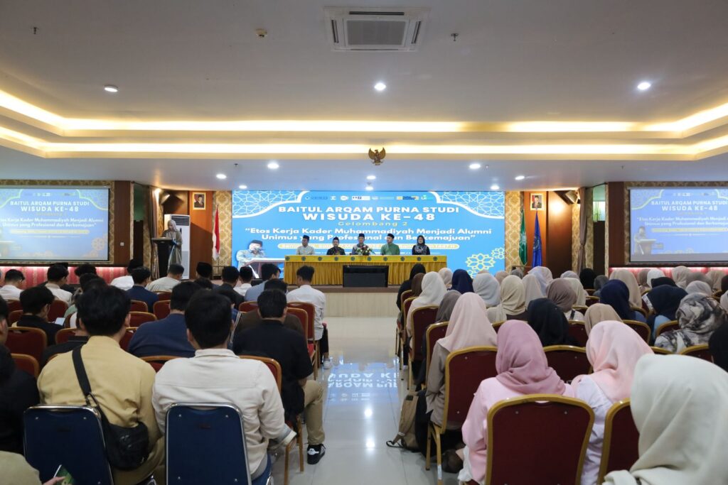 Instilling Islamic Values in Graduating Students, UNIMUS Holds Baitul Arqam Post-Study Program for the 48th Graduation